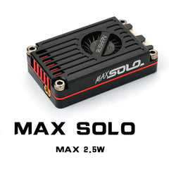 RUSH TANK MAX SOLO VTX 2.5W High Power VTX 48CH Video Transmitter with CNC shell for RC FPV Long Range Fixed-wing Drones