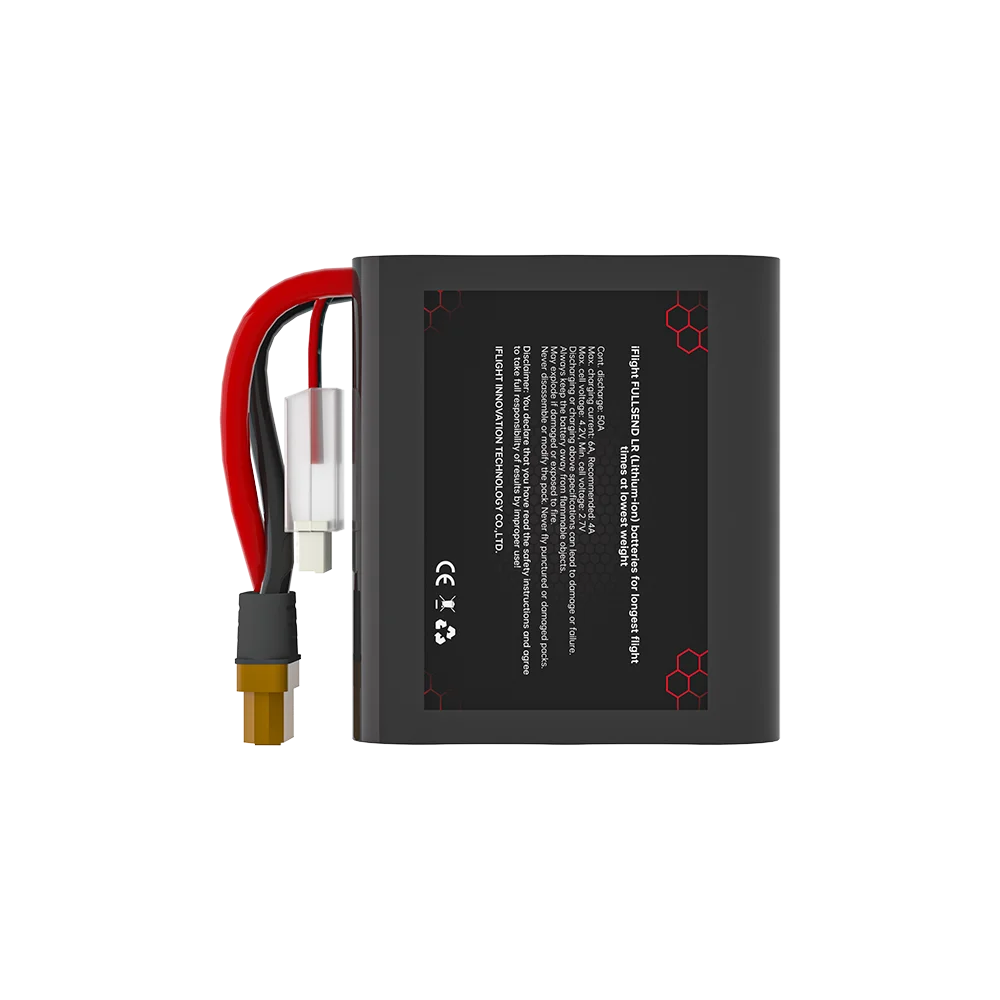 iFlight FULLSEND 6S 4000mAh 22.2V Li-Ion Battery — EVE INR21700-40P, XT60H, 12.5C, 88.8Wh, Long-Range FPV