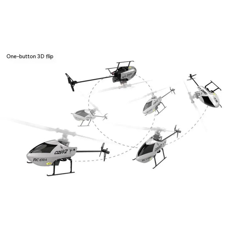 C129 V2 Rc 2.4g  Helicopter 4 Channel  Helicopter Charging Toy Drone Model Uav Outdoor Aircraft Rc Dronetoy Boys' Toy