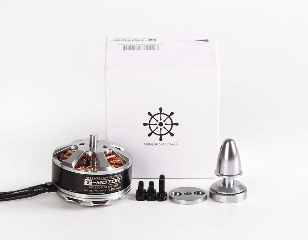 T-MOTOR MN3508 Navigator Series Brushless Motor — KV380 / KV580 / KV700, 3–6S UAV