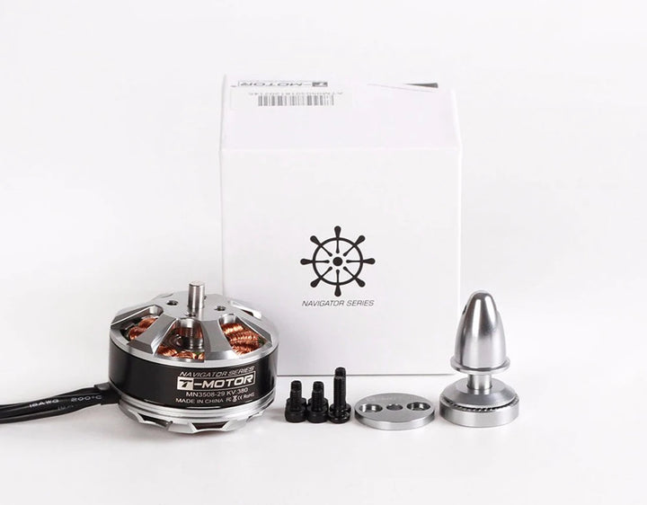 T-MOTOR MN3508 Navigator Series Brushless Motor — KV380 / KV580 / KV700, 3–6S UAV
