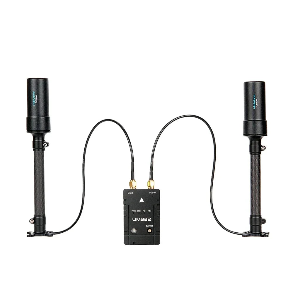 HolyBro H-RTK Unicore UM982 — Dual Antenna RTK GPS, Moving Baseline Yaw, 0.8cm RTK Accuracy, 20Hz, IST8310 Compass, for Pixhawk & UAV Autopilots