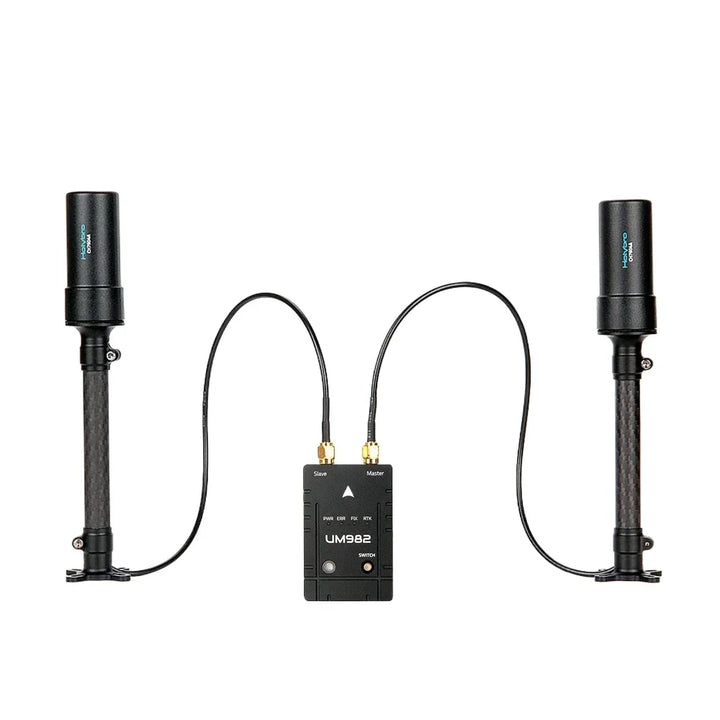 HolyBro H-RTK Unicore UM982 — Dual Antenna RTK GPS, Moving Baseline Yaw, 0.8cm RTK Accuracy, 20Hz, IST8310 Compass, for Pixhawk & UAV Autopilots
