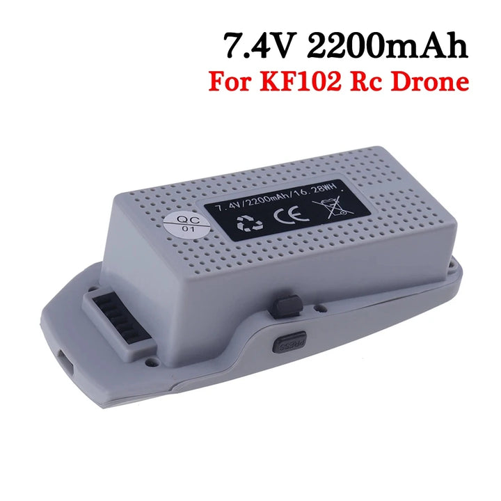 JHD Original KF102 Battery 7.4V 2200mAh For KF102 MAX Drone Battery KF102 Propellers KF102MAX Battery Blade Wholesale