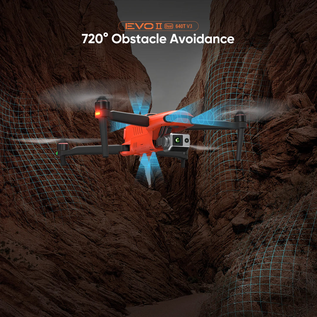 Autel EVO II Dual 640T V3 Thermal Drone - 640x512 Imaging