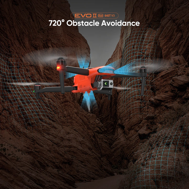 Autel EVO II Dual 640T V3 Thermal Drone - 640x512 Imaging