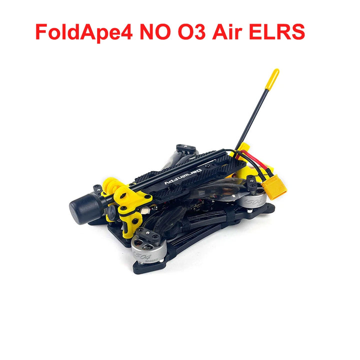 DarwinFPV FoldApe4 RTF 4" Foldable FPV Drone - F411 15A ELRS 1504 3800KV