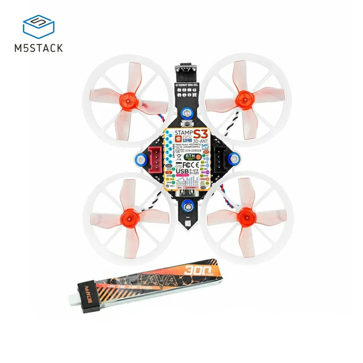 M5STACK Stamp Fly Programmable Open-source Quadcopter Development Board Kit M5StampS3 main controller