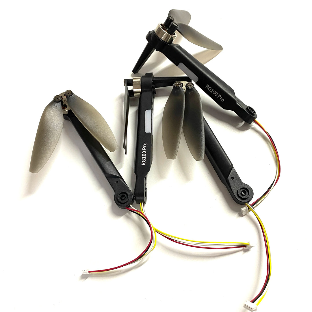 RG100 Pro RC Quadcopter Part Arms Motor Engines With Blades RG100Pro Drone Accessory