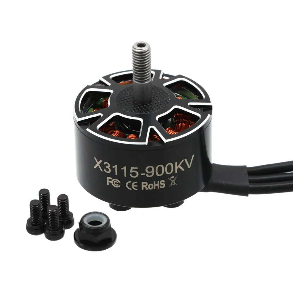 4pcs/lot UAngel X3115 3115 900KV 1050KV 1200KV 6S Brushless Motor for FPV Freestyle 9inch 10inch Long Range Cinelifter RC Drones