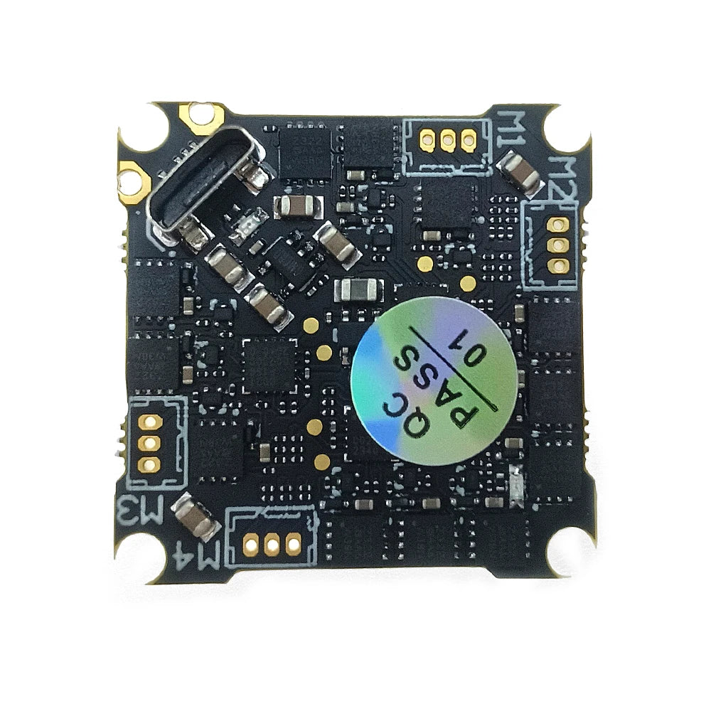 JHEMCU Ruibet F4AIO 12A F411 Flight Controller BLHELIS 12A 4in1 ESC 1-2S 25.5X25.5mm for FPV Tinywhoop Cinewhoop