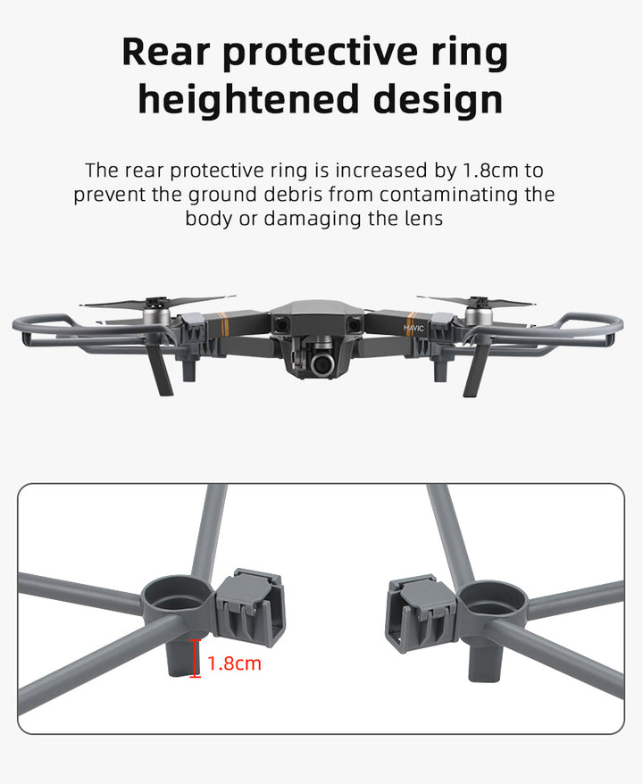 4pcs Propeller Guard for DJI Mavic Pro Drone Protector Quick Release Props Bumper Protection Cover with Landing Gear Accessories