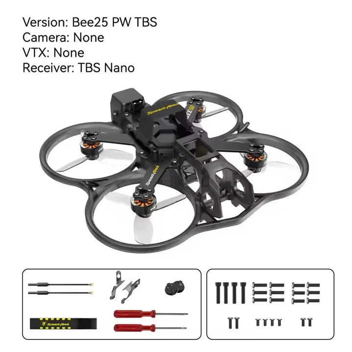 SpeedyBee Bee25 2.5" HD FPV Cinewhoop — DJI O4/O3/Runcam Link, ELRS 2.4G / TBS CRSF