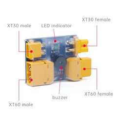IFlight XT30 / XT60 Smart Smoke Stopper Fuse Test Safety Plug Short-circuit Protection Plug for RC FPV Racing drone - Thedroneflight