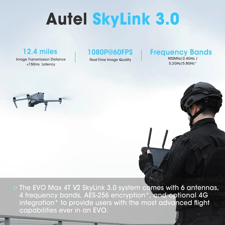 Autel EVO MAX 4T V2 - 48MP Dual Camera with A-Mesh 1.0