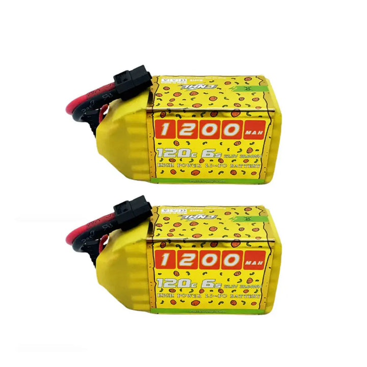 CNHL 6S 22.2V LiPo Battery 2-Pack | 1200–1500mAh XT60