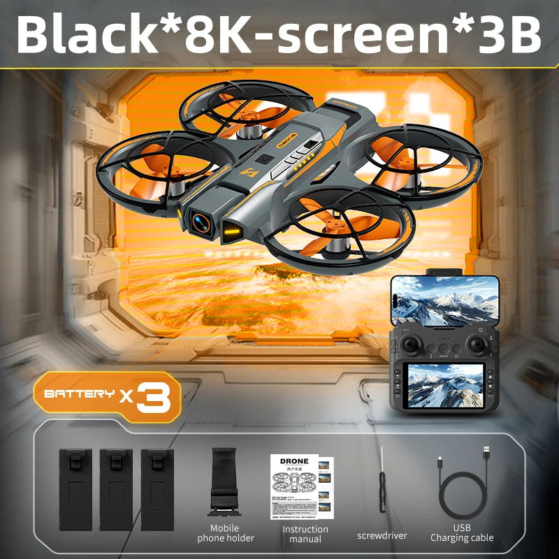 Xiaomi Mijia A21 PRO Drone 8K Professional 4K HD Dual Cameras with screen RC Brushless Motor Obstacle Avoidance Quadcopter Toys