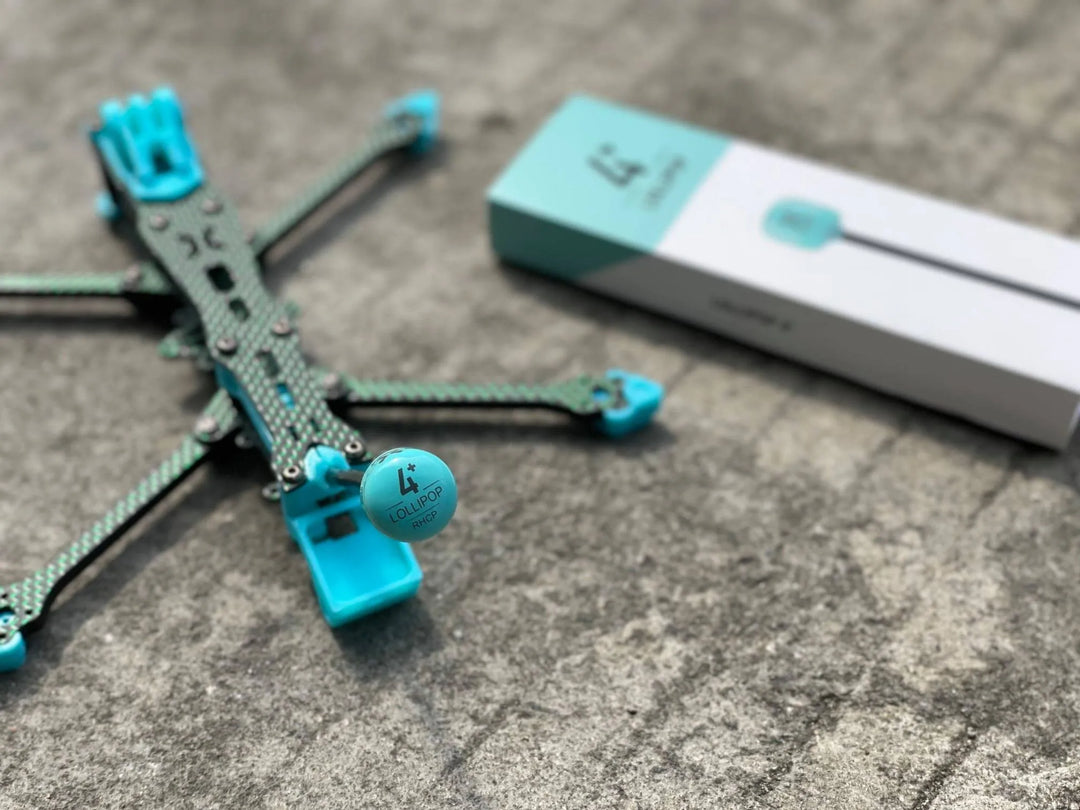 Foxeer Lollipop 4 Plus 5.8GHz FPV Antenna 2.6dBi RHCP — SMA / RP-SMA / UFL / MMCX, 1PC or 2PC