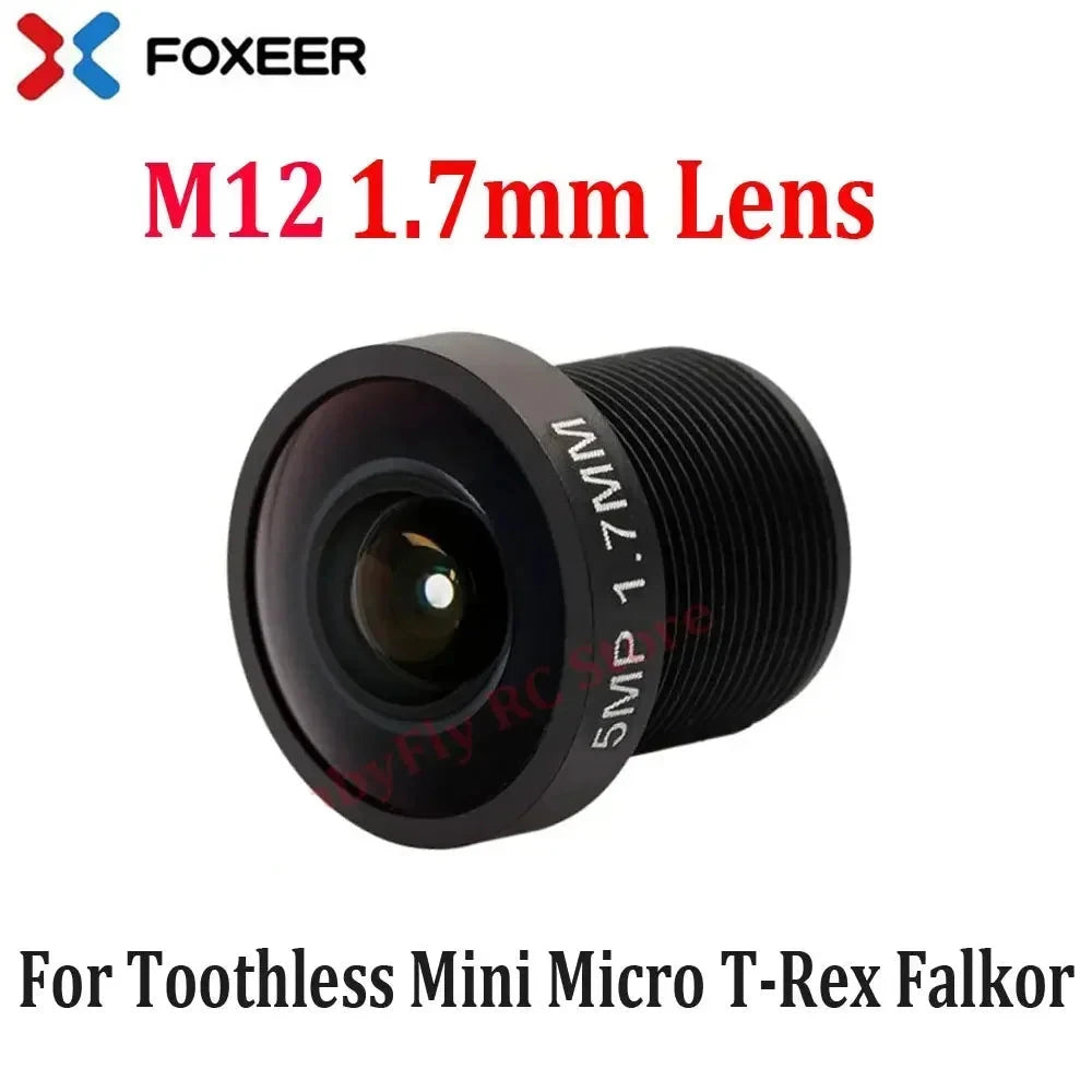 Original Foxeer Replacement Camera Lens 1.7mm 1.8mm 2.1mm 2.5mm Lens/M8 M12 Wide Angle Lens for Toothless/Predator/Falkor Camera