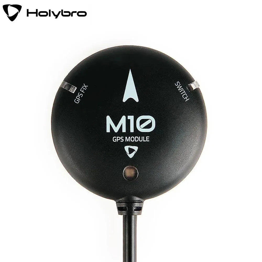 Holybro M10 GPS Module — u-blox M10, 4-Constellation GNSS, IST8310 Compass, LED, Buzzer