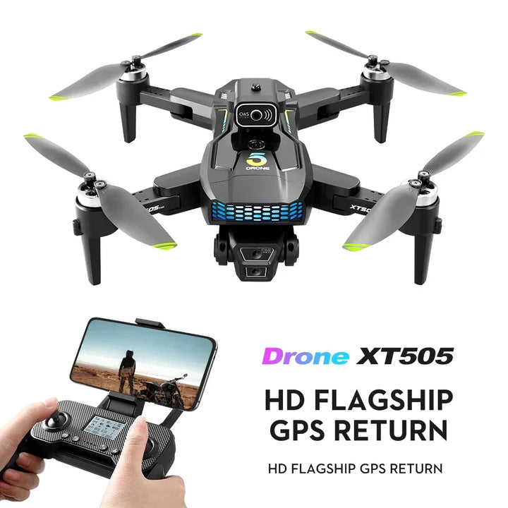 XT505 Drone GPS Positioning Brushless Motor High Definition Dual Camera Aerial Photography Obstacle Avoidance Drone