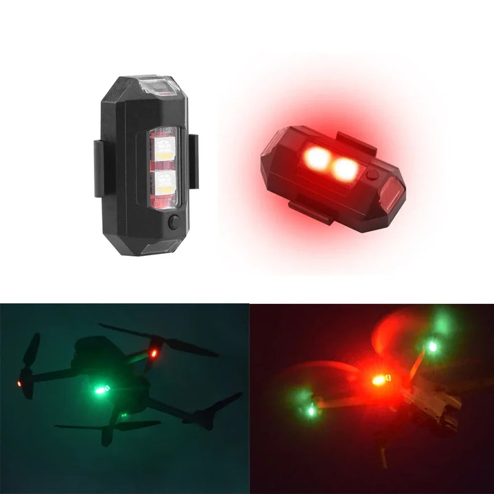 Mini Drone Strobe Light - 6-Color Anti-Collision LED for DJI NEO/Mini 4 Pro/Mavic 3
