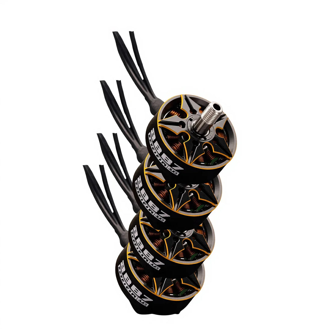 BZGNSS 2207 1960KV brushless Motor - 6S Turbo-Cooled for 5 inch FPV Racing Drones | Smooth Freestyle Performance (Gradient Camo)