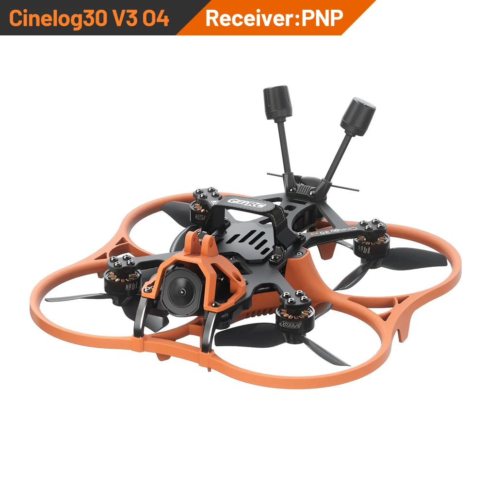 GEPRC Cinelog30 V3 RC Freestyle Drone O4 Pro Air Unit /WTFPV SPEEDX2 1404 3850KV TAKER F722 45A 32Bit AIO 16MB FPV Quadcopter