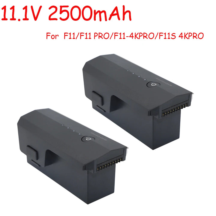 11.1 V 2500mAh Lipo battery for SJRC F11/F11 PRO/F11-4K/F11S 4K PRO Drone 5G Wifi GPS FPV Quadcopter spare parts RC Drone