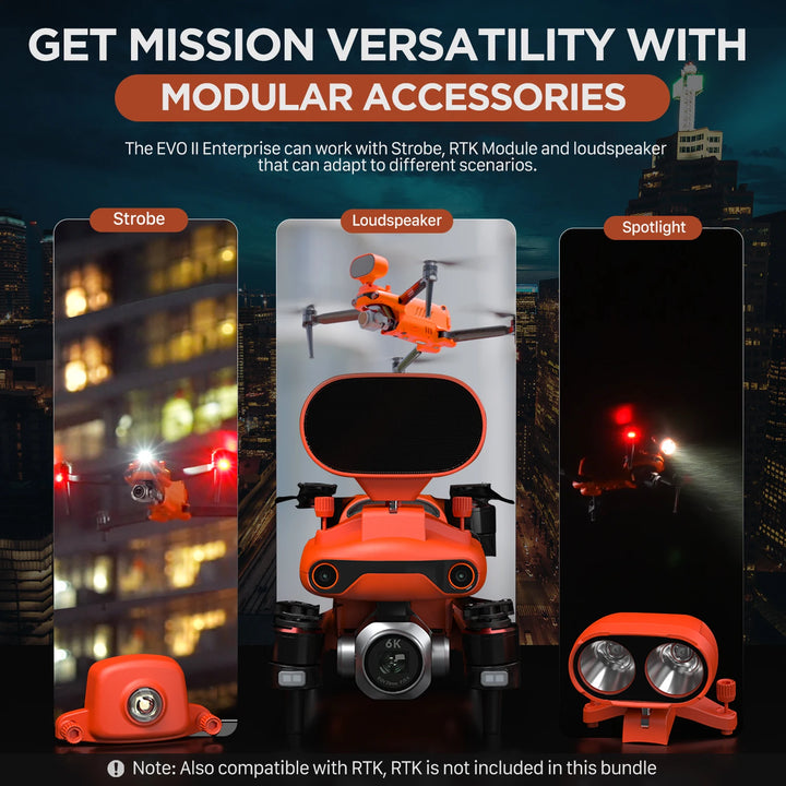 Autel EVO II Pro 6K Enterprise V3 Drone with Smart Controller