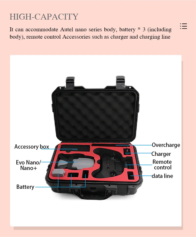 Autel Robotics EVO Nano/Nano Plus Battery/ Remote Control/ Propellers/ Charger/ Gimbal Cover/ Suitcase Parts RC Drone Access