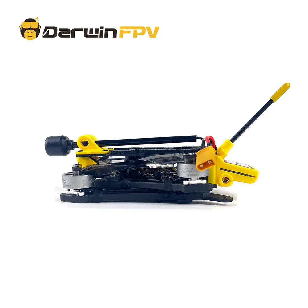 DarwinFPV  FoldApe4 4 Inch Folding Long Range FPV Drone F411 15A ELRS AIO Quadcopter