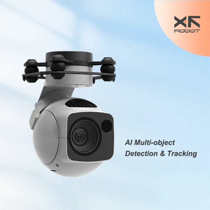 XF-D-80N 4K 40X Hybrid Zoom 3-Axis Night Gimbal Camera — UAV Pod Payload