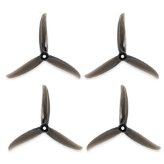 Gemfan Vanover 5136-3 5" 3-Blade PC FPV Propellers — 12 Pairs CW+CCW, M5, 4.3g, Racing & Freestyle, 6 Colors