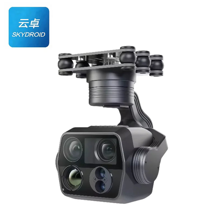 SKYDROID C14 4-in-1 Industrial Drone Gimbal — 2K 100x Zoom, 640×512 Thermal, 1200m Rangefinder, 3-Axis, 199g