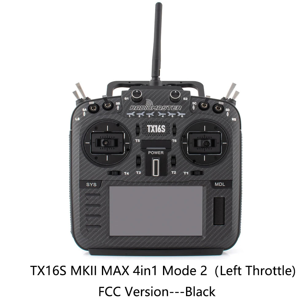 RadioMaster TX16S MKII MAX Radio Control System ExpressLRS Multi-protocol 4in1