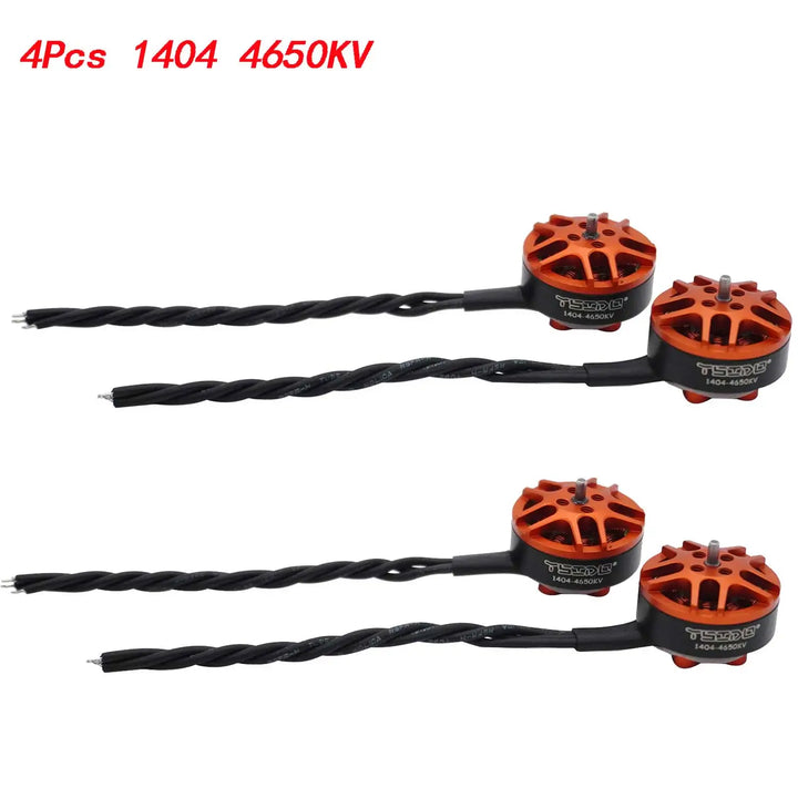 Original YSIDO 4Pcs 1404 3850KV 4650KV Brushless Motor for RC FPV Racing Freestyle Toothpick Drones RC Replacement DIY Parts