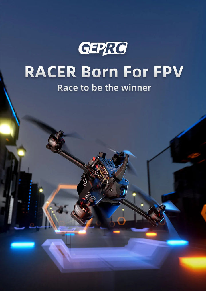 GEPRC Racer FPV Racing Drone TAKER F722 E55A Stack SPEEDX2 2207 TMOTOR F60PROV Drone Kit VTX Light Fast Freestyle RC Quadcopter