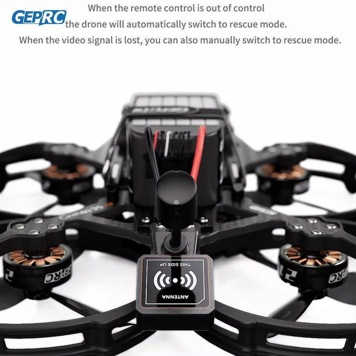 GEPRC CineLog35 V2 HD Wasp FPV Drone GPS Runcam Wasp Camera SPEEDX2 2105.5 Motor 7075 Aluminum RC FPV Quadcopter Freestyle Drone