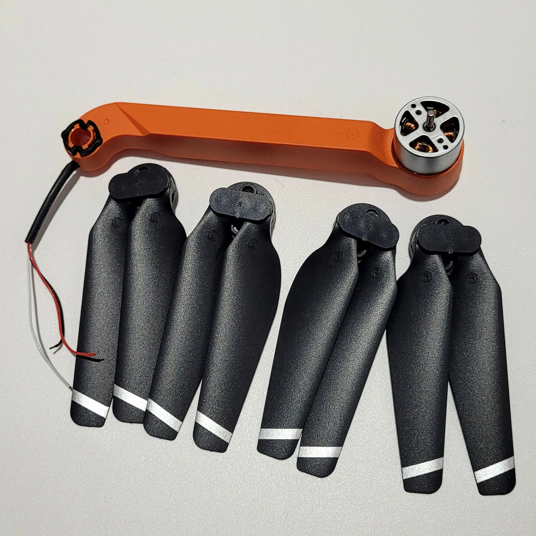 KF102 Rear B Arm With 4PCS Propeller Props Spare Part Kit for RC Drone GPS Quadcopter KF102 Arm Blade Accessory