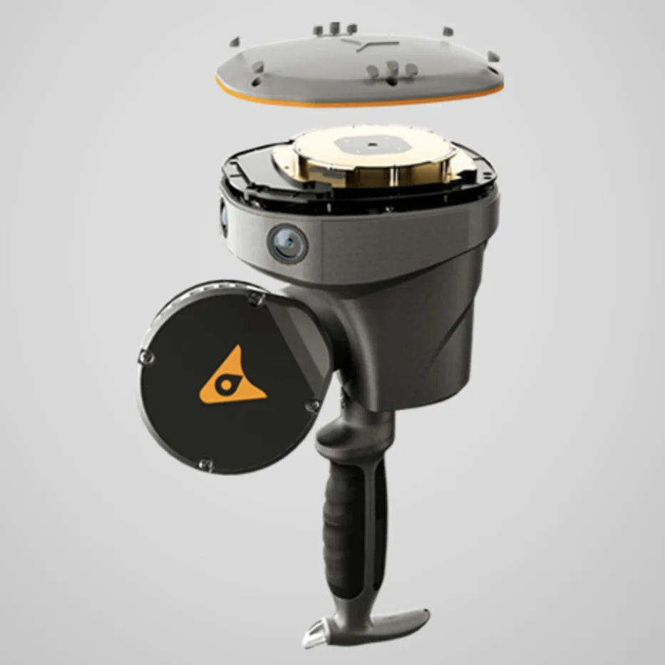 CHCNAV RS10 Handheld LiDAR SLAM Scanner — RTK GNSS, 16-Channel LiDAR, 320K pts/sec, 3 Cameras, 512GB, 1.9kg