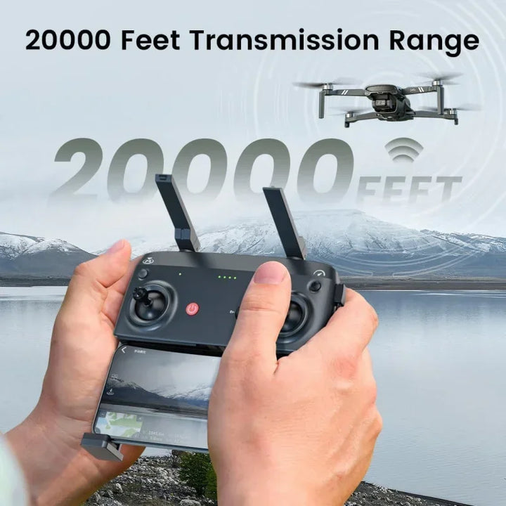 HS900 249g Lightweight GPS Drones with Camera for Adults 4K; 3 Axis Brushless Gimbal Drone with 4K/30FPS Video, 48MP Photo, 200