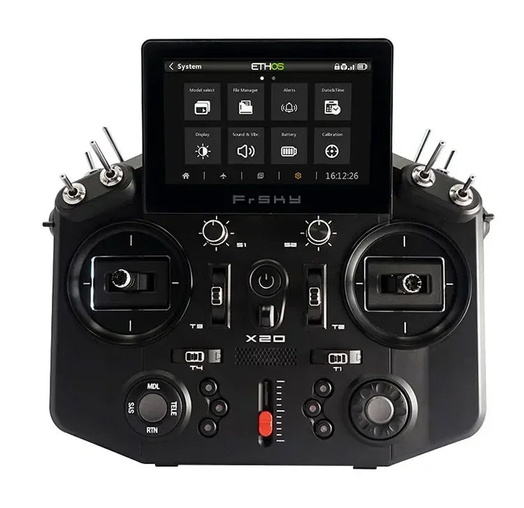 FrSky Tandem X20 / X20S RC Transmitter — Dual-Band 900M/2.4G, ETHOS, Hall Gimbals, 16/32CH, 50-100km TD Mode