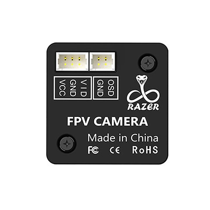 Foxeer Razer Mini V3 FPV Camera — 1200TVL, 1/3" CMOS, FOV-H 98°, PAL 4:3, CVBS Analog, 5V–25V, 12g, for RC FPV Racing Drone