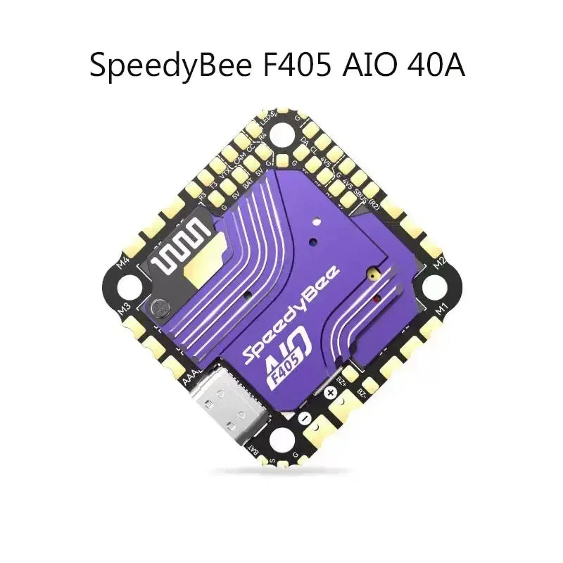 Speedybee F405 AIO 40A 25x25mm Flight Controller for DJI O3/RunCam Link/Caddx Vista FPV Freestyle DIY ICM-42688P STM32F405