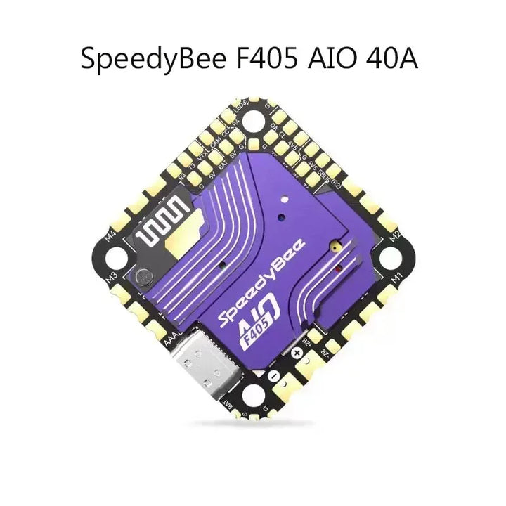 Speedybee F405 AIO 40A 25x25mm Flight Controller for DJI O3/RunCam Link/Caddx Vista FPV Freestyle DIY ICM-42688P STM32F405