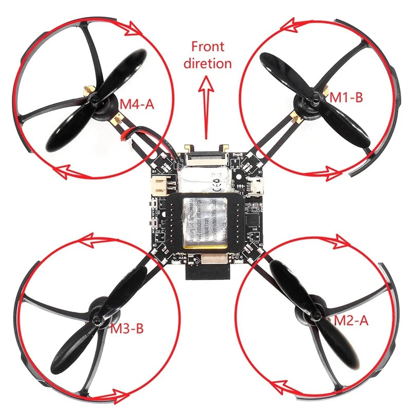 A04R ESP32 Flight Control Open Source Quadcopter ESP-Drone Drone Model Wifi Remote Control Crazyflie RC FPV Racing Drone
