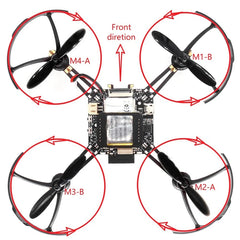 ESP32 A04R Open Source FPV Racing Drone - WiFi Controlled Quadcopter