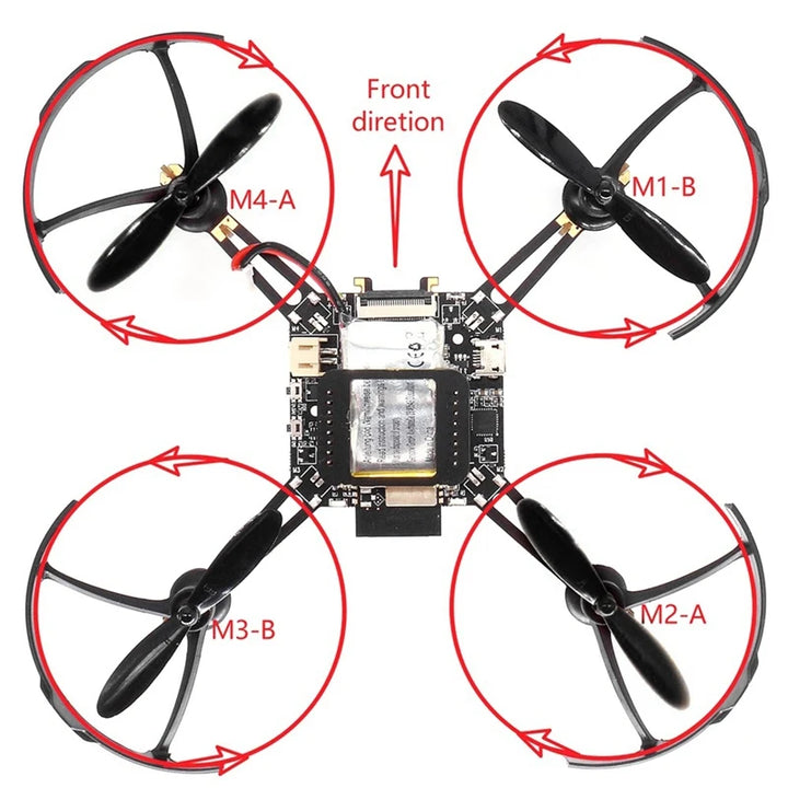 A04R ESP32 Flight Control Open Source Quadcopter ESP-Drone Drone Model Wifi Remote Control Crazyflie RC FPV Racing Drone
