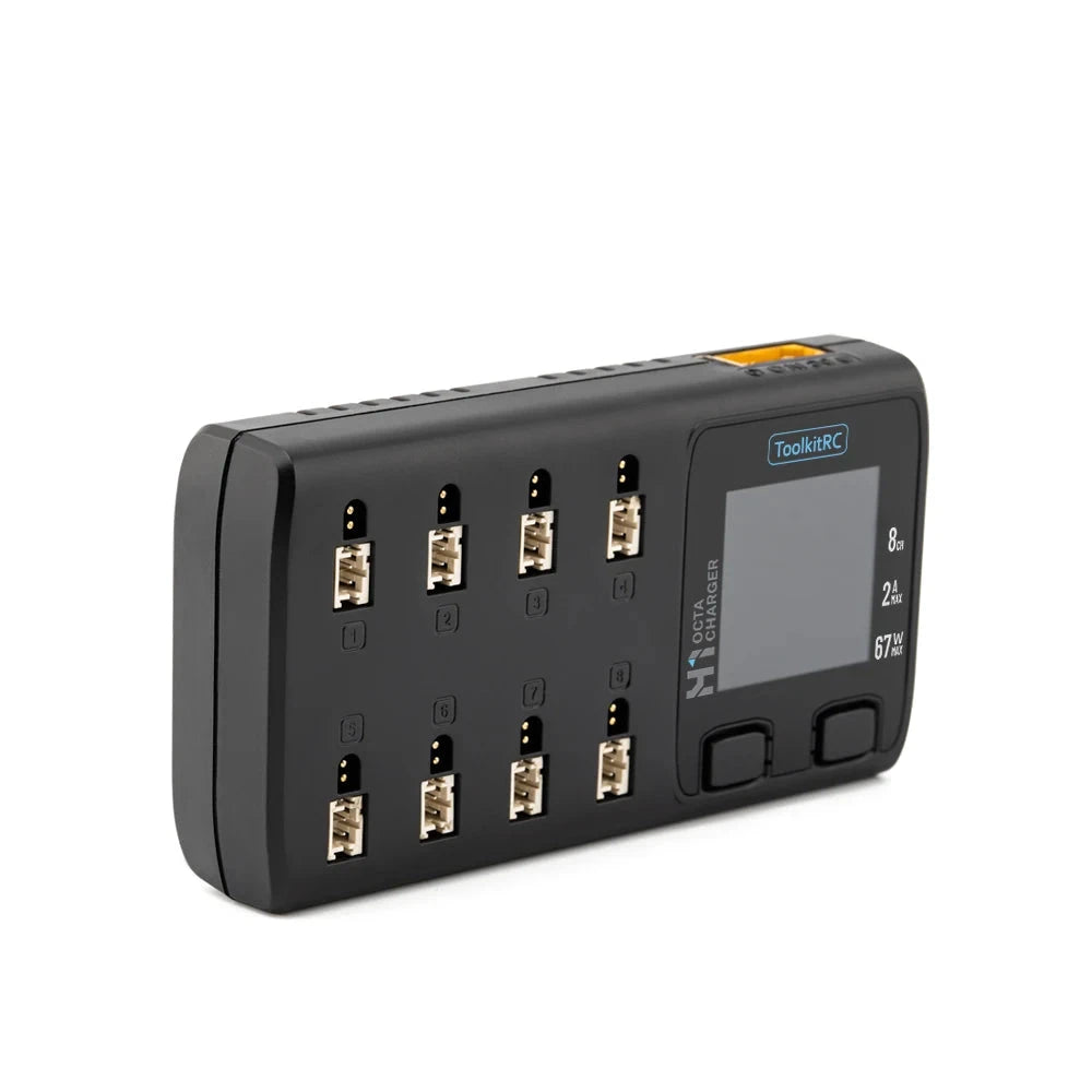 ToolkitRC H1 8-Channel 1S Lithium Battery Charger